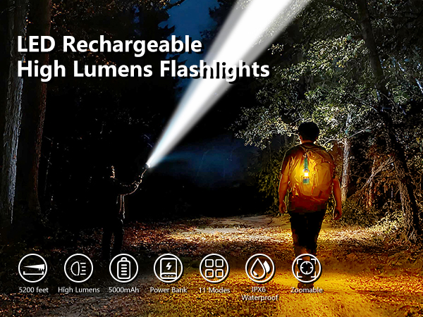 SKYFIRE 2011  FLASHLIGHT丨Camping Light & Fire-Starting