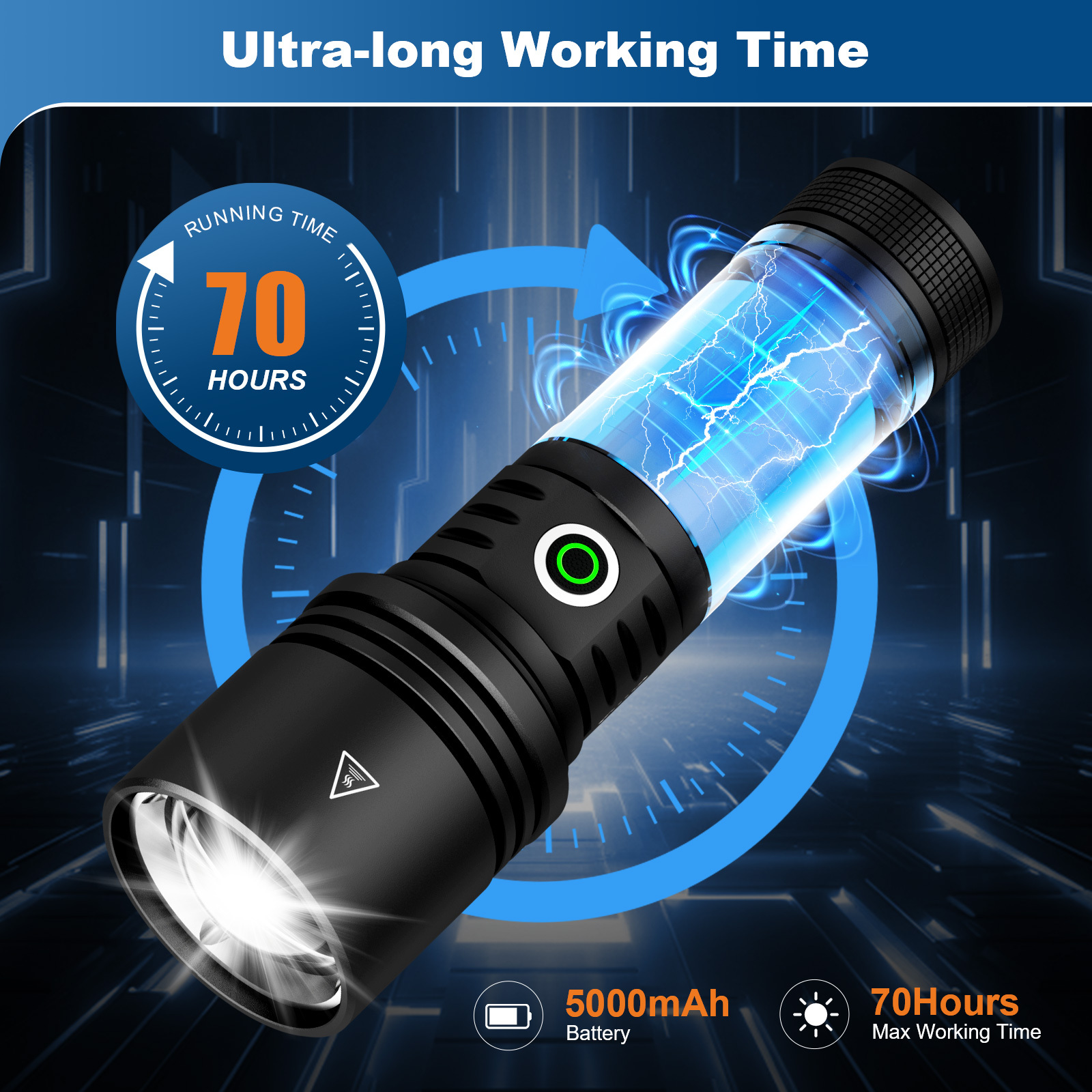 PHILIPS 5158 FLASHLIGHT CampingLight & Fire-Starting