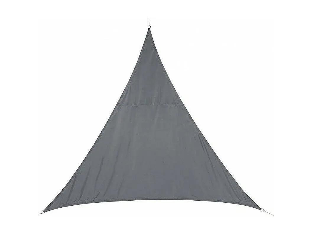 Wasserabweisendes dreieckiges Sonnensegel 2x2x2m, Grau-Livavine