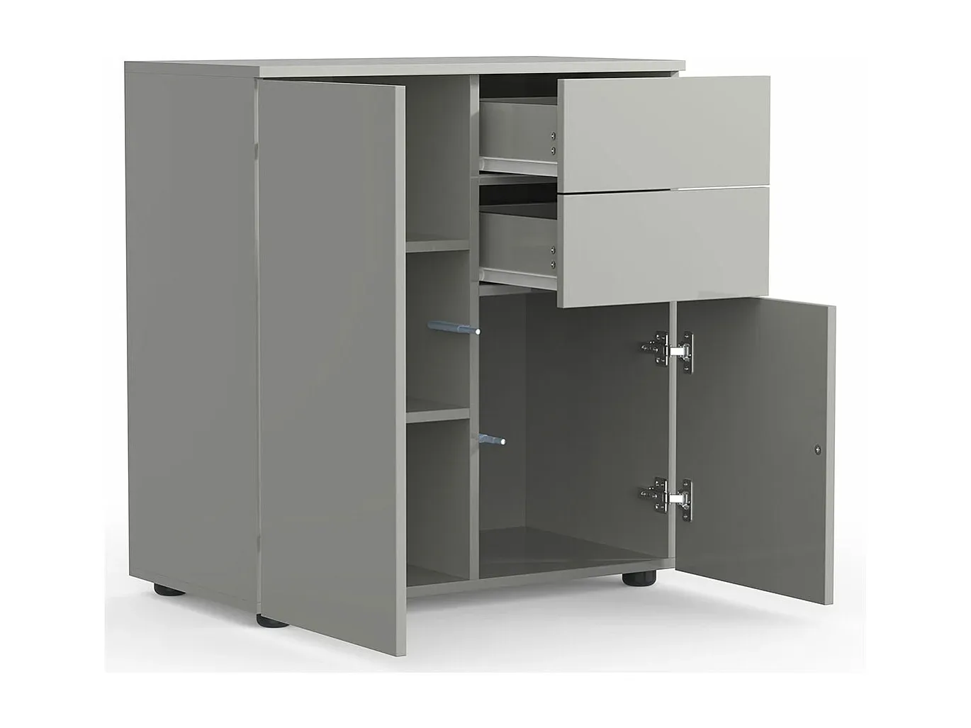 Moderne Kommode mit 4 Schubladen-Livavine