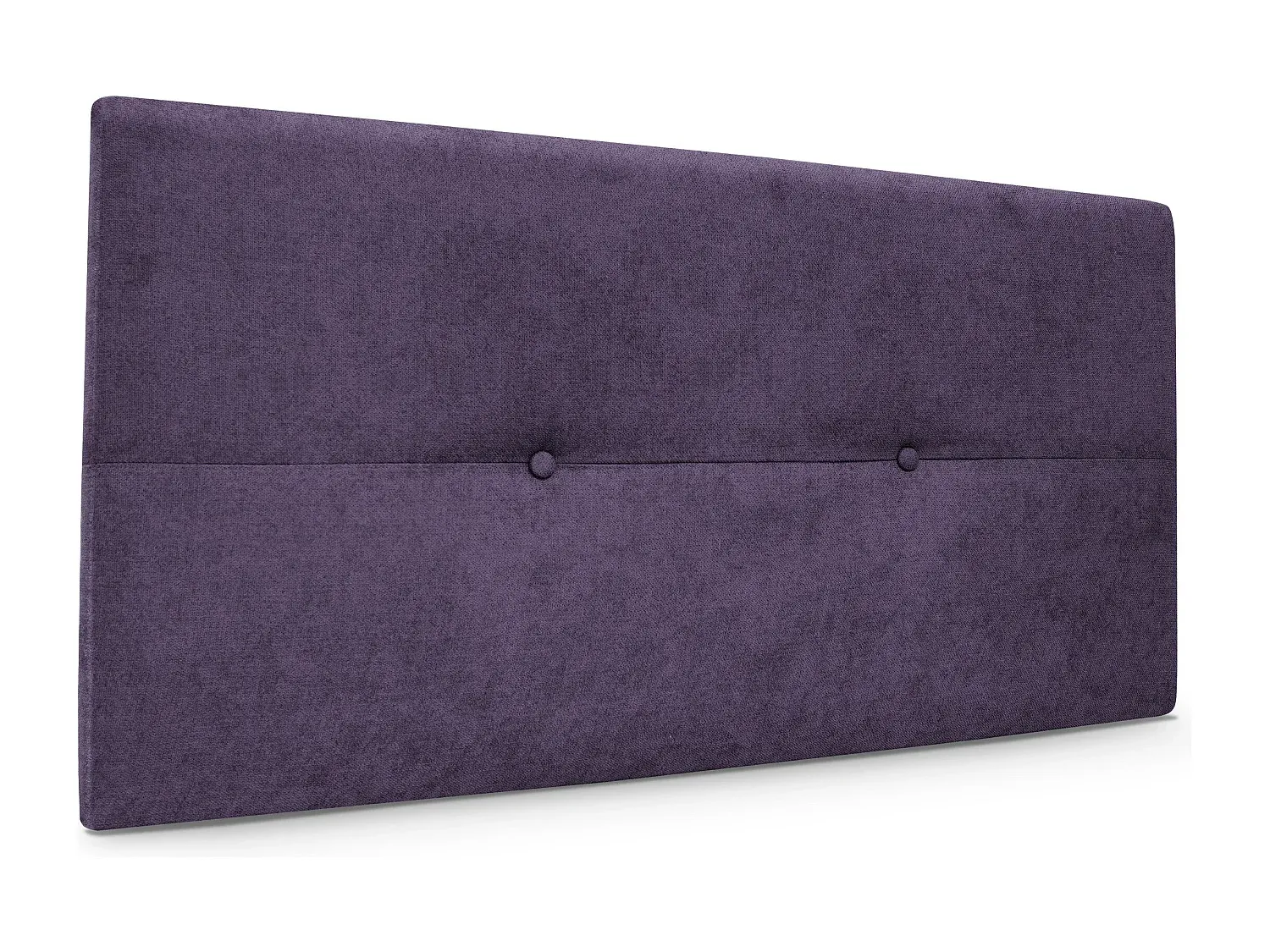 Stoff-Kopfteil mit Knöpfen 90x50cm für Betten - Lila-Livavine