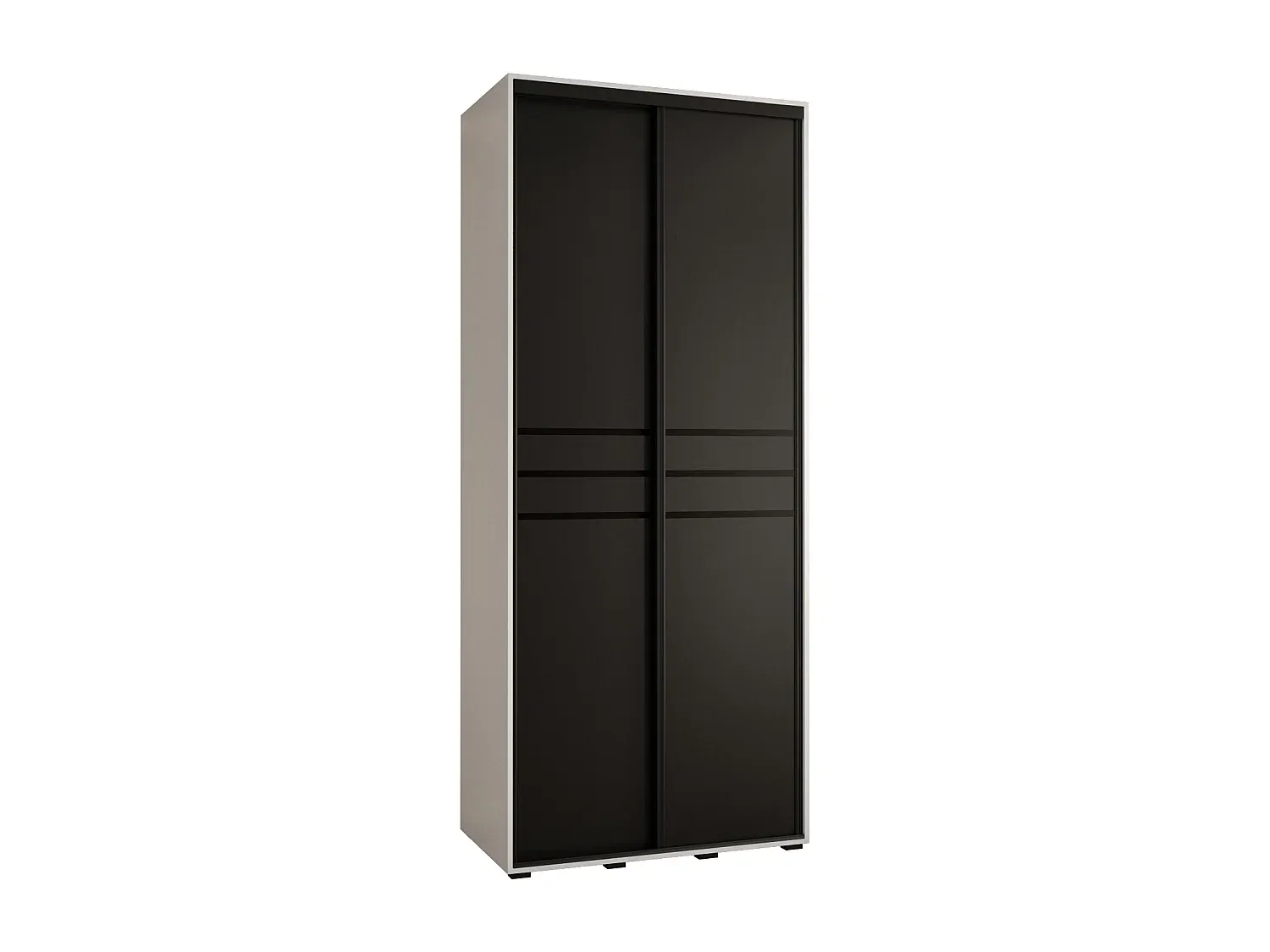 Großer Schwebetürenschrank mit 2 Türen, 235 cm-Livavine
