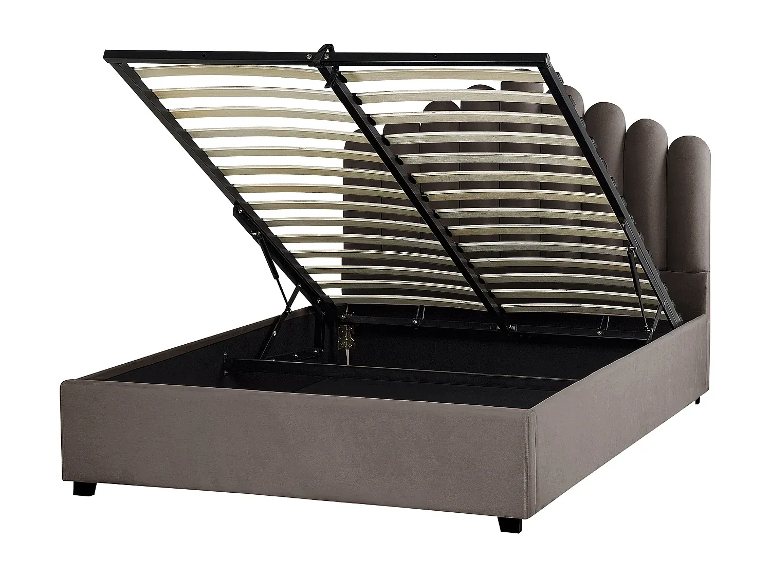 Hochwertiges Polsterbett mit Stauraumoption 140 x 200 cm-Livavine