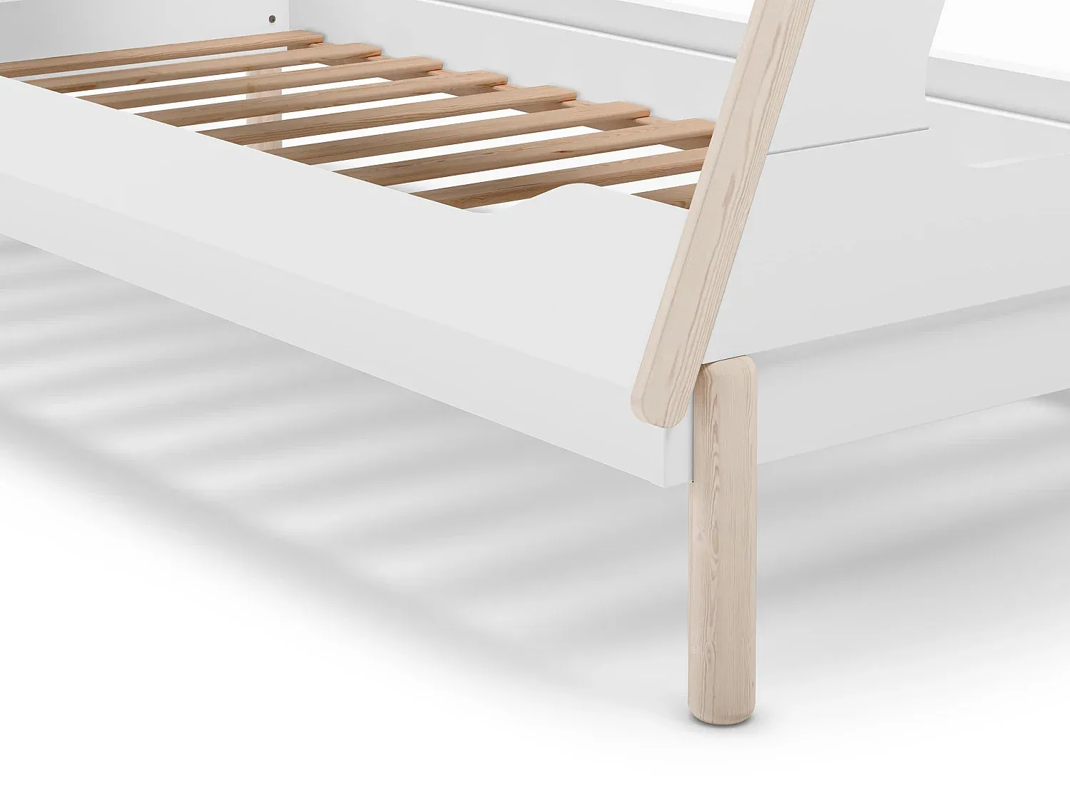 Komfortables Einzelbett mit Stauraum-Livavine