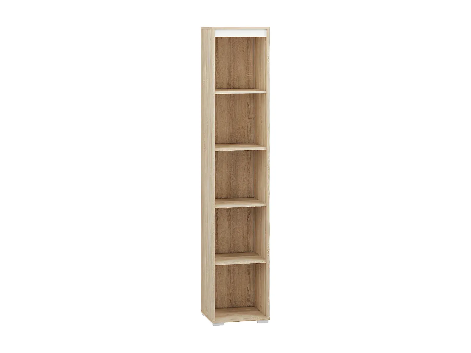 Offenes Bücherregal aus Eiche, 40x34x200cm-Livavine