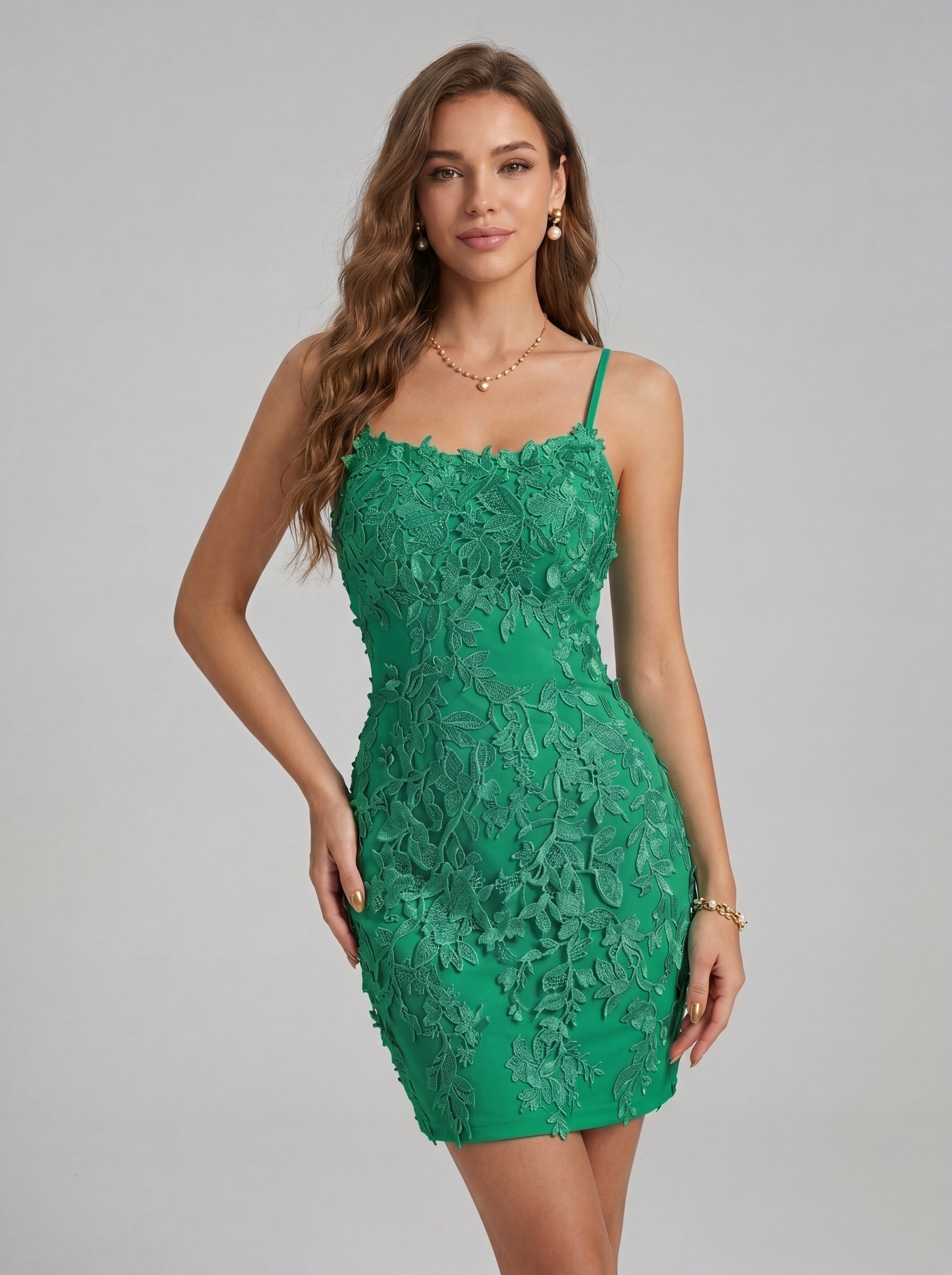 Dusty Blue Lace  Appliqué  Crisscross Backless Homecoming Dress | Bodycon Short Sparkly Mini Party & Graduation Dress