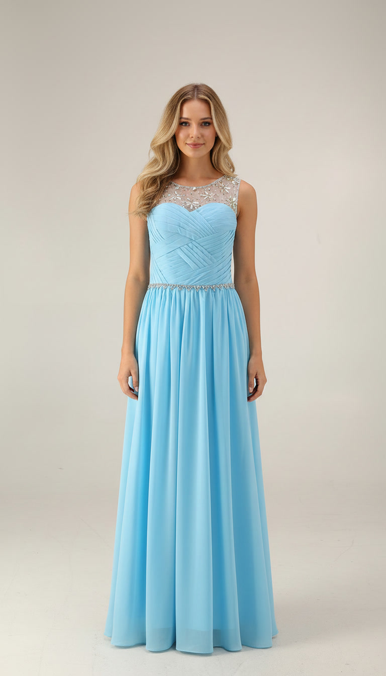 Luxury Sequin Mermaid Evening Dress - Formal Deep V-Neck Prom Gown with Baroque Beaded Embroidery