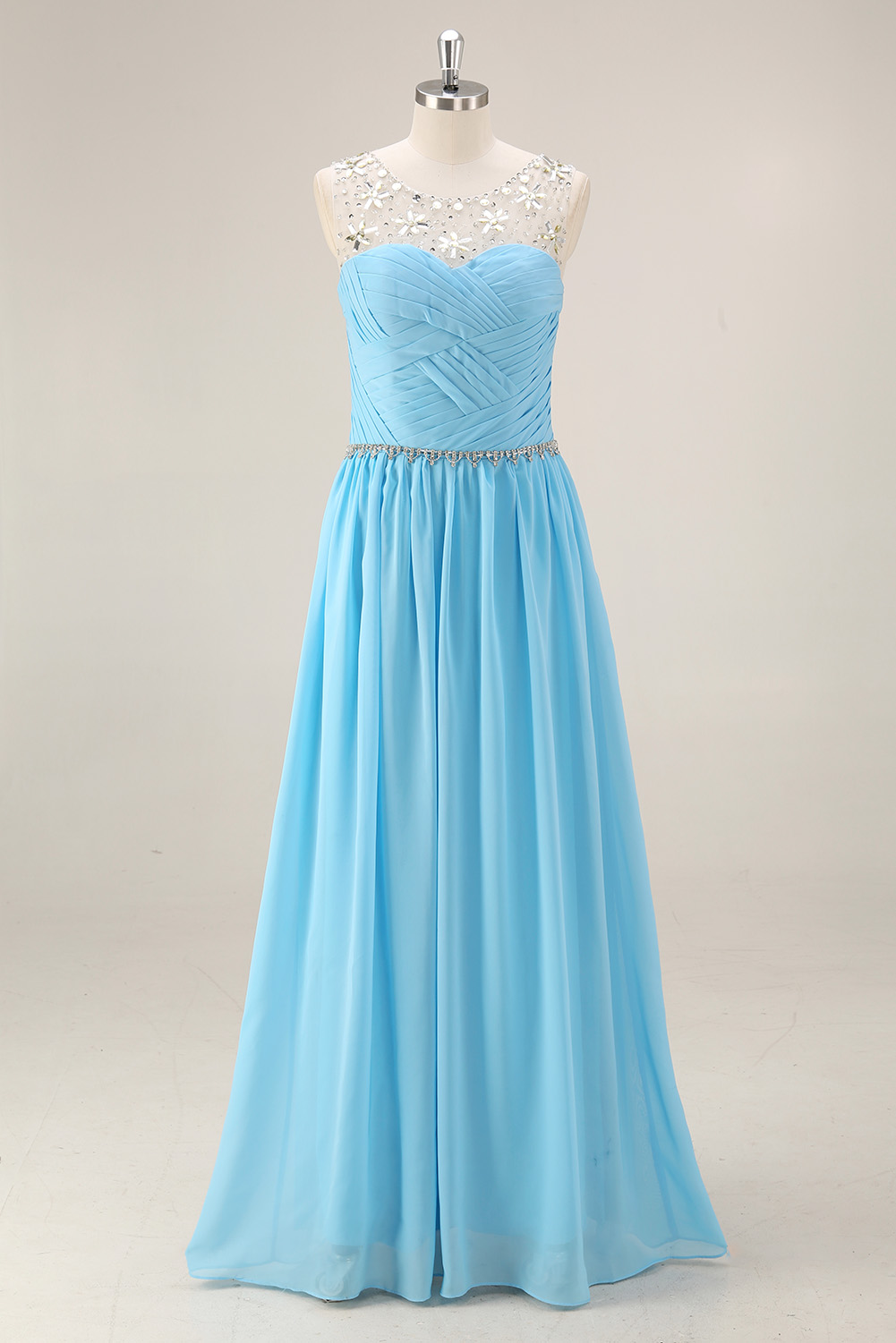 Luxury Sequin Mermaid Evening Dress - Formal Deep V-Neck Prom Gown with Baroque Beaded Embroidery