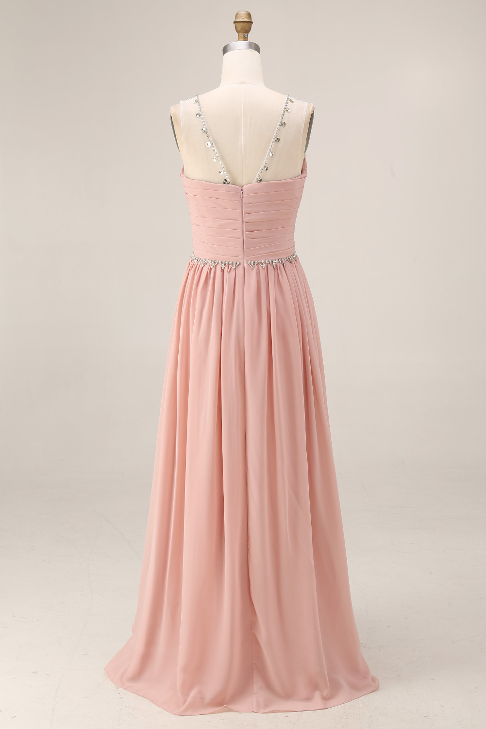 Luxury Sequin Mermaid Evening Dress - Formal Deep V-Neck Prom Gown with Baroque Beaded Embroidery