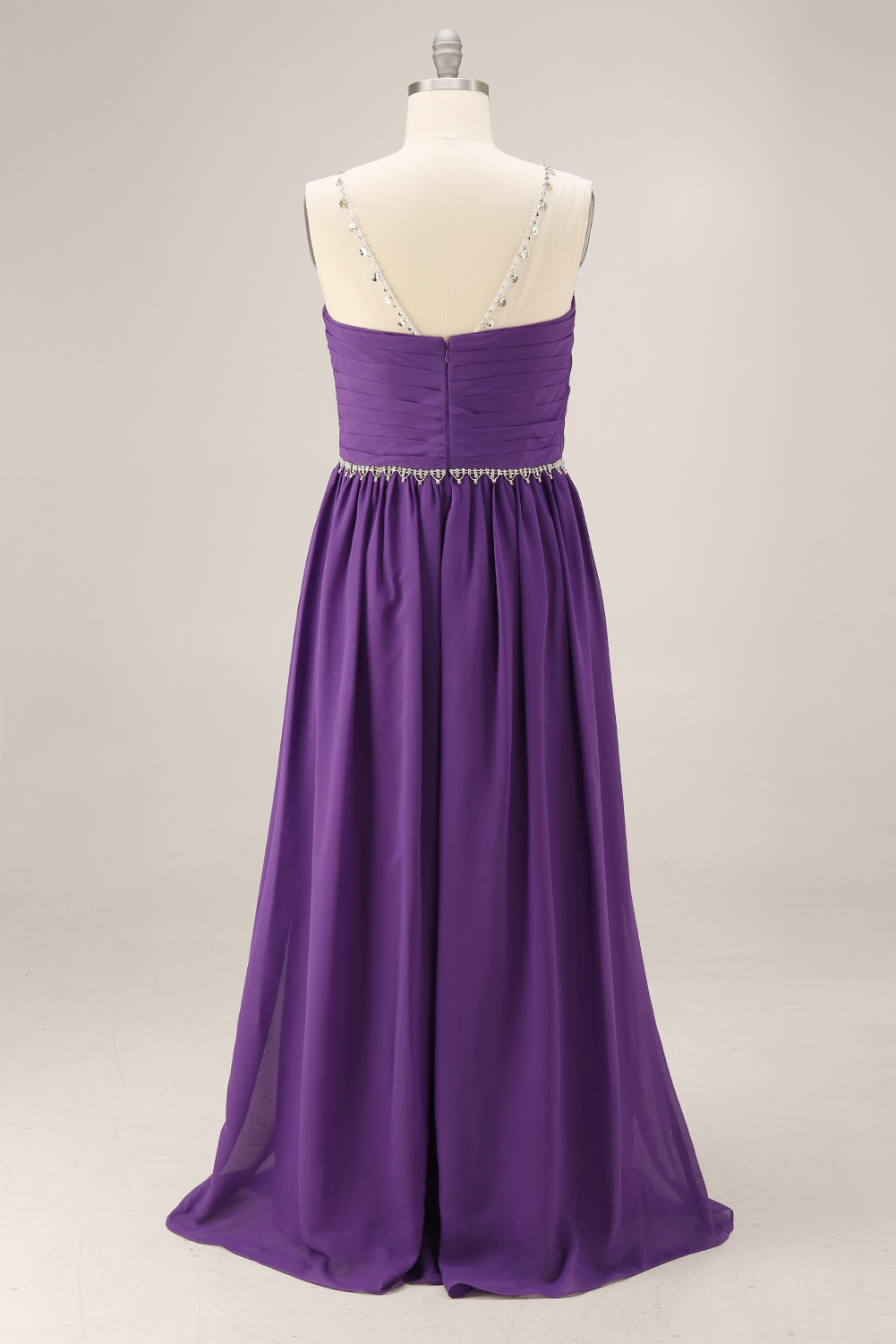 Luxury Sequin Mermaid Evening Dress - Formal Deep V-Neck Prom Gown with Baroque Beaded Embroidery
