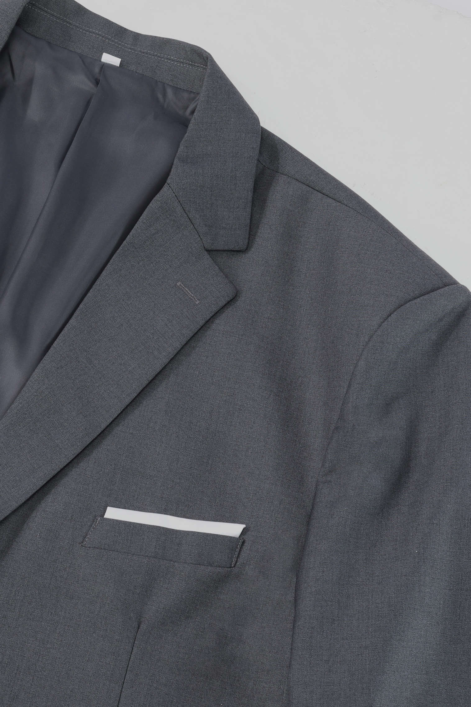 SKU - AR-BT-ST001-2R Men's Grey Big & Tall 2-Piece Suit Set 