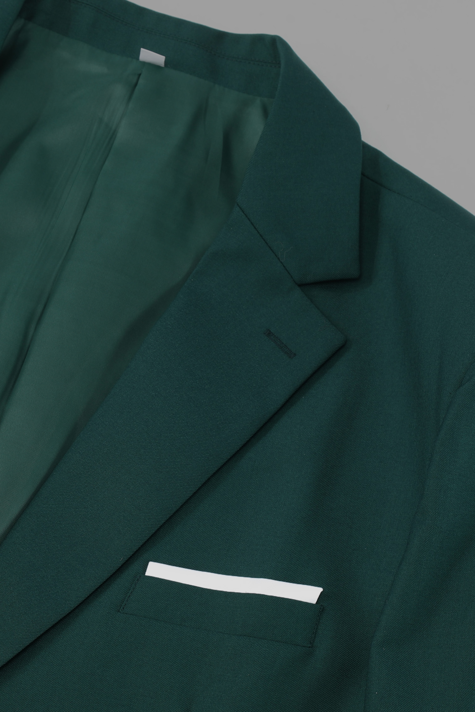 Big and Tall Men's Dark Green Suit Set