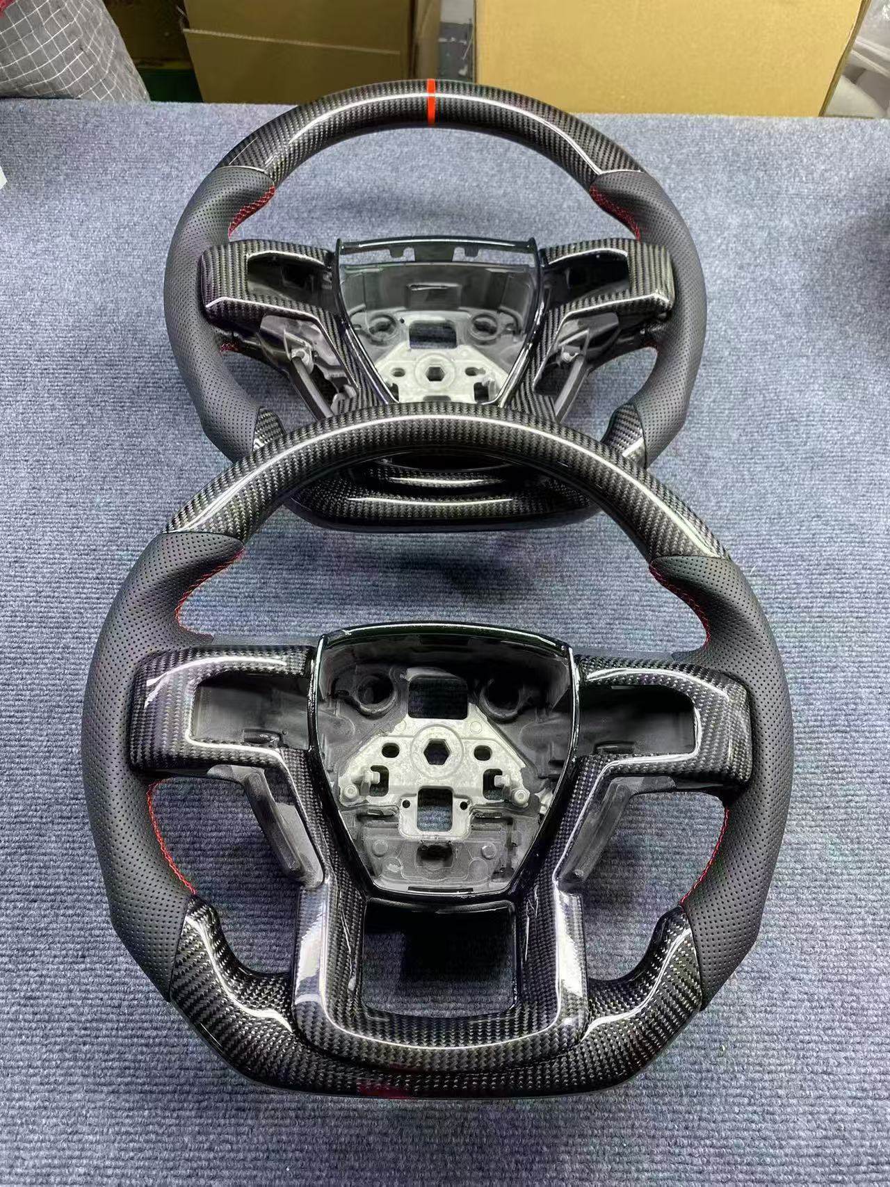 Carbon Fiber Steering Wheel for Ford F-150 / Gen 2 Raptor (2015–2020)