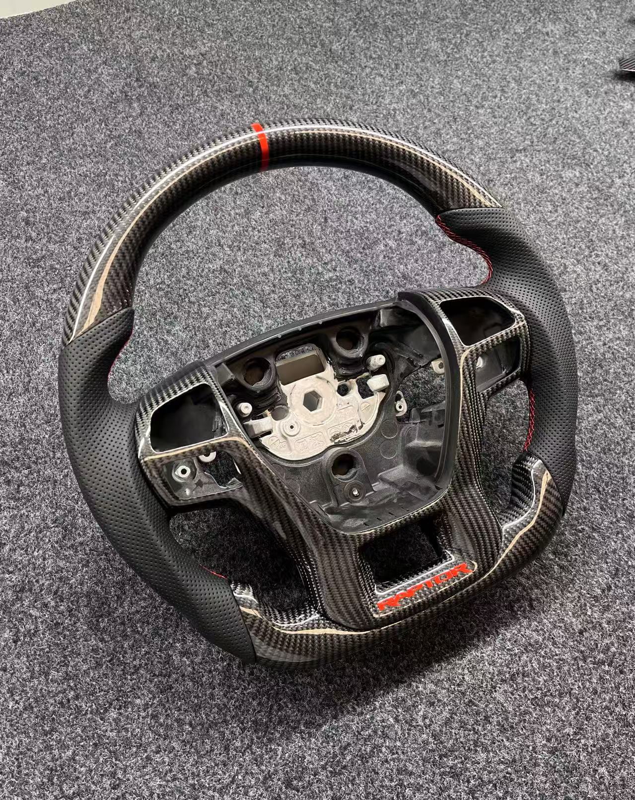 Custom Carbon Fiber Steering Wheel for Ford Focus, Focus ST & Focus RS (2012–2018)