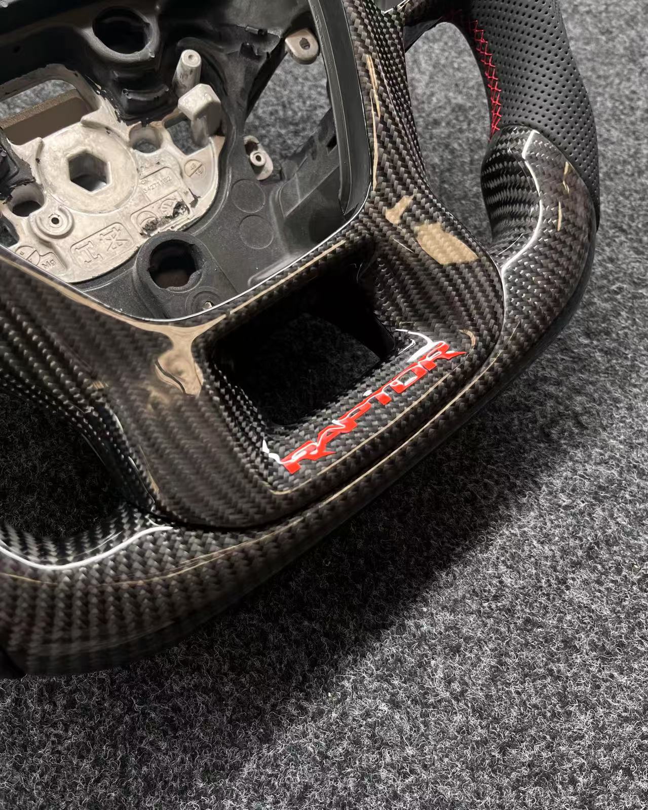 Custom Carbon Fiber Steering Wheel for Ford Focus, Focus ST & Focus RS (2012–2018)