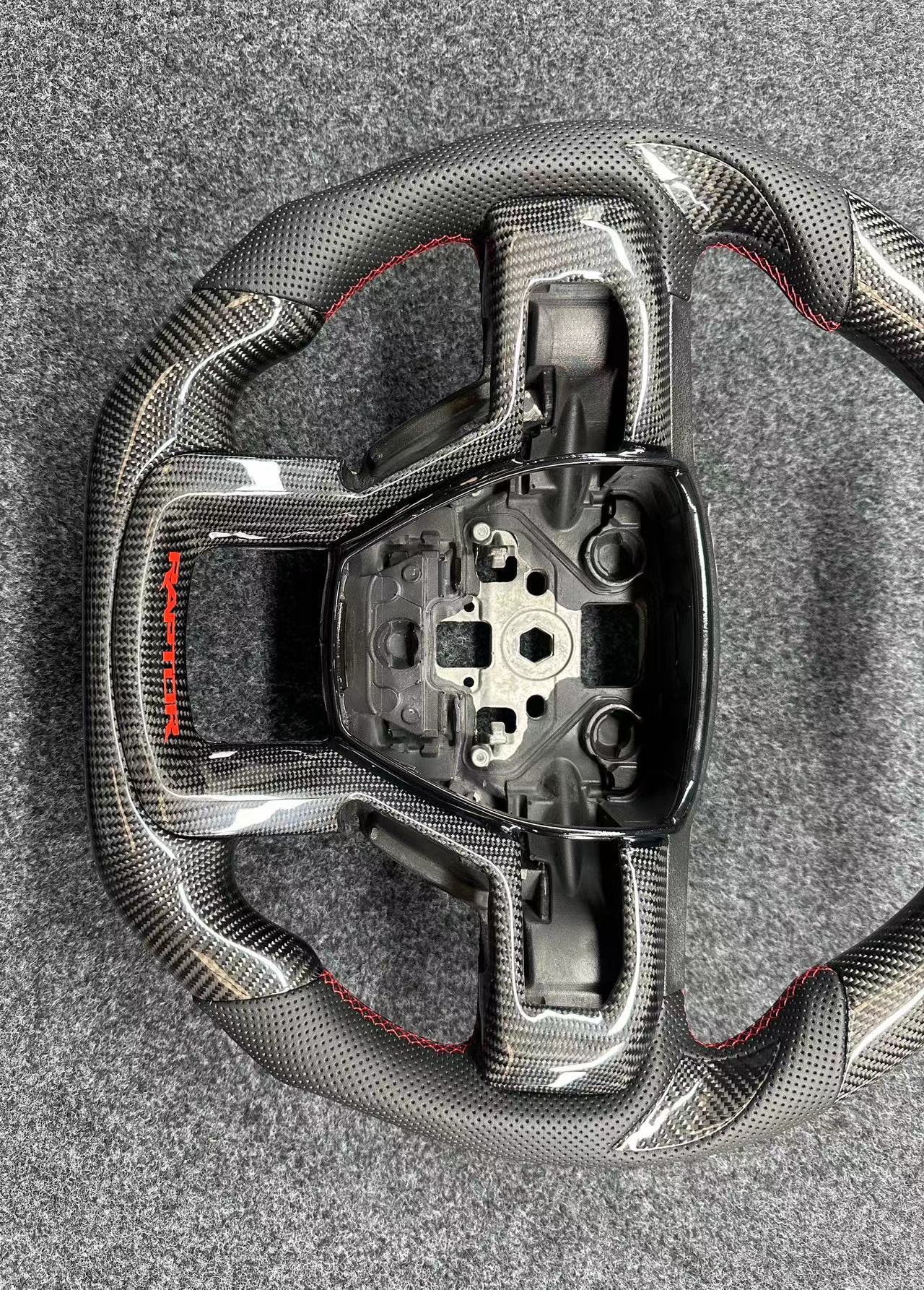 Carbon Fiber Steering Wheel for Ford F-150 / Gen 2 Raptor (2015–2020)