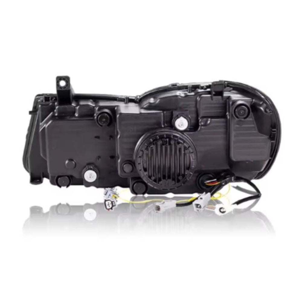 2003-2007 Lexus LX470 Smoked White LED Projector Headlights Assembly With Sequential Turn Signal