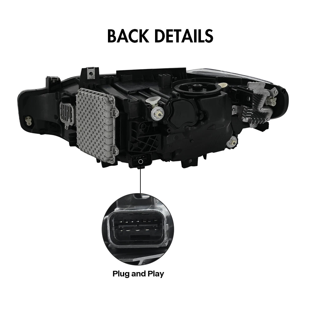For 2012-2015 BMW 3 Series F30 F31 LED Headlights Assembly Front Lamps LH+RH