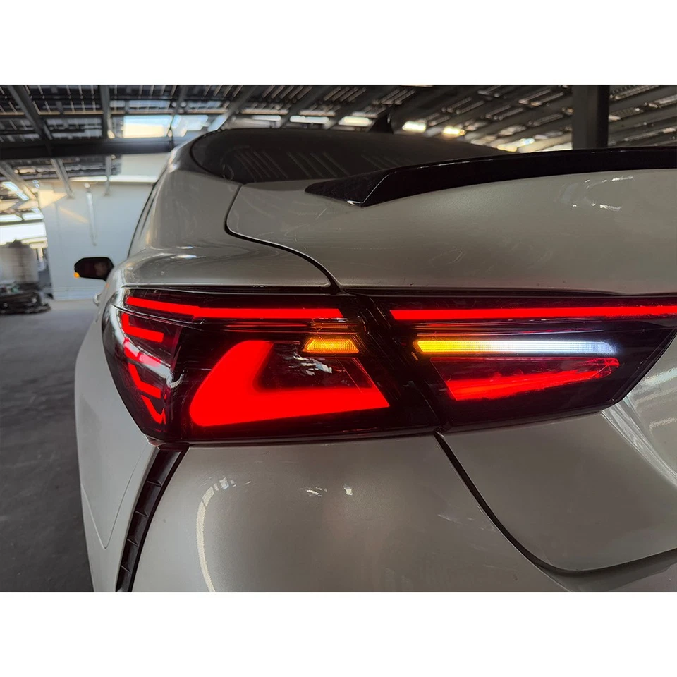 LED Tail Lights for Toyota Camry 2018-2023 8th Gen Smoked Rear Lamps Assembly