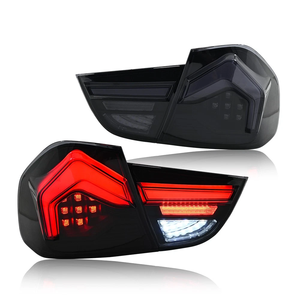 For 2009-2012 BMW E90 3 Series Sedan LED Tail Lights Sequential Assembly 1 Pair