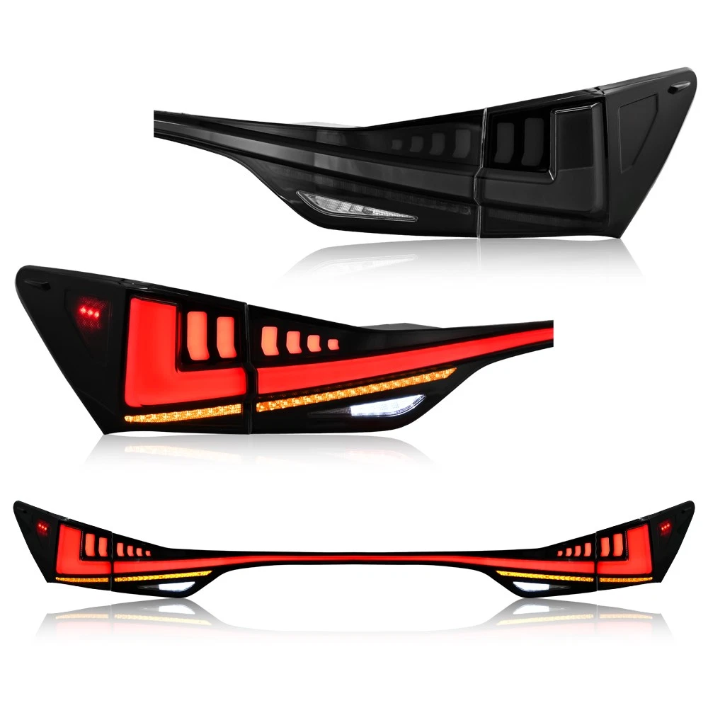 Full LED Tail Lights for Lexus GS350 GS200t GSF 2012-2020 Sequential Rear Lamps