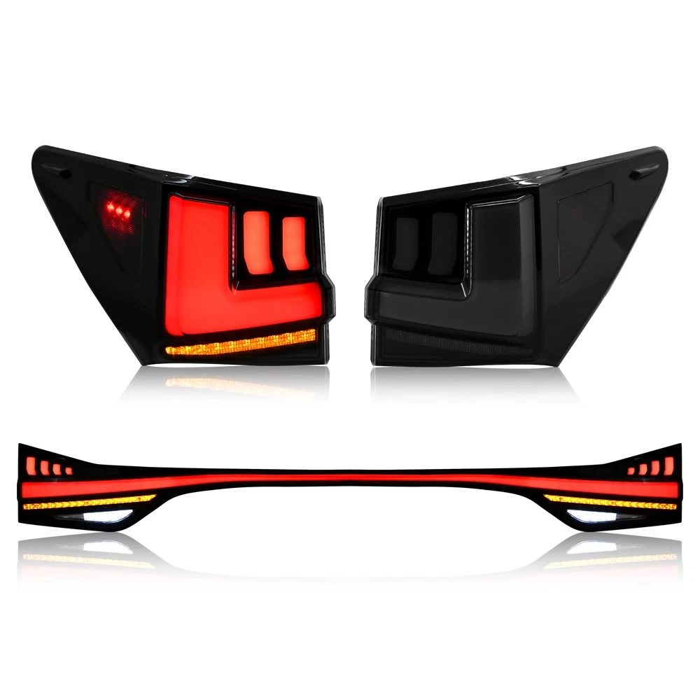 Somked Full LED Tail Lights for Lexus GS350 GS200t GSF 2012-2020 Rear Lamps Pair