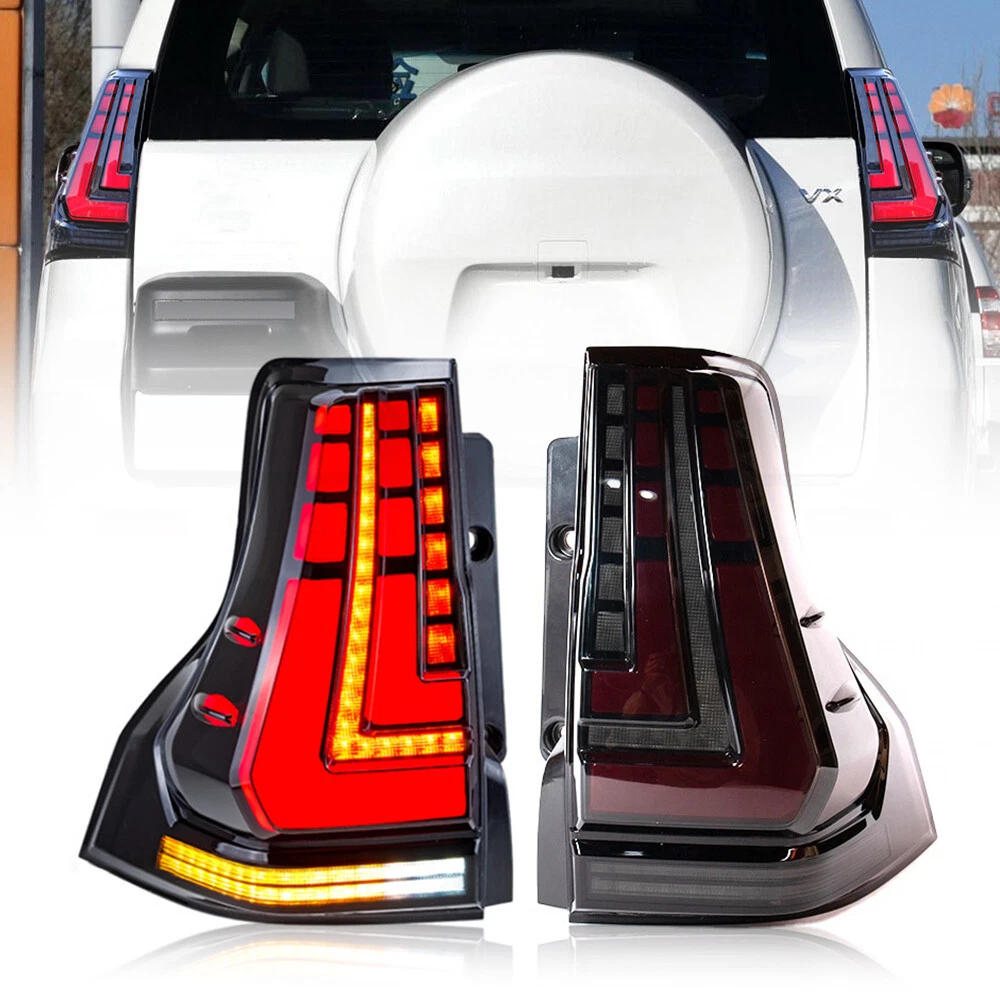 LED Tail Lights For Toyota Land Cruiser Prado/Lexus GX460 2010-2021 Rear Lamps
