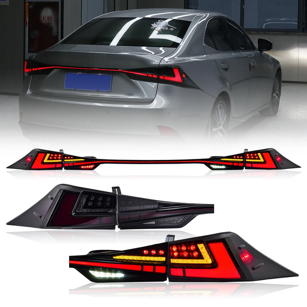 LED Tail Light For Lexus IS250 300 350 500 ISF 200t 2014-2020 Rear Lamp Assembly