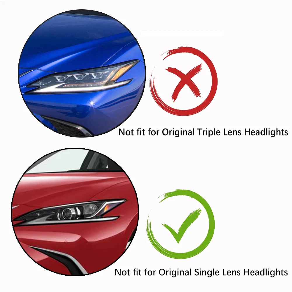 LED Projector Headlights For 2019-2022 Lexus ES300H ES350 Front Lamp Assembly