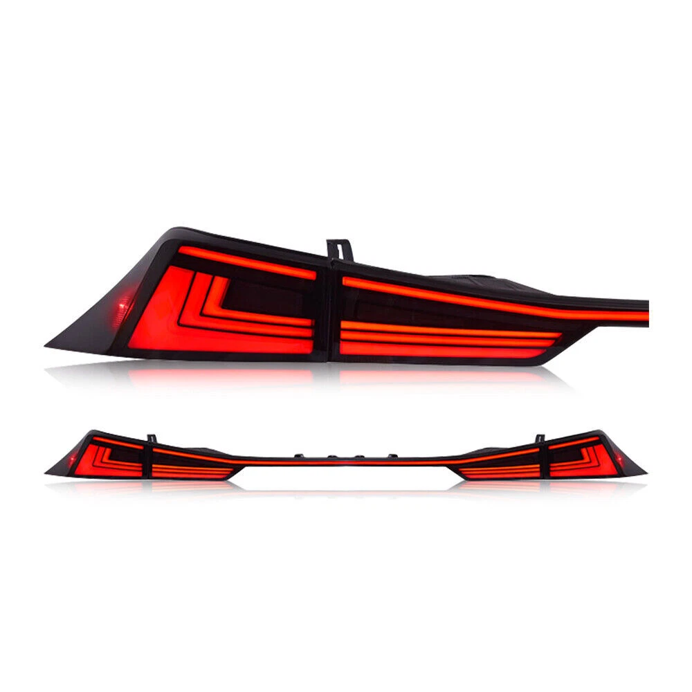 LED Tail Lights For Lexus IS 250 300 350 IS200t 2014-2020 Sequential Rear Lamps