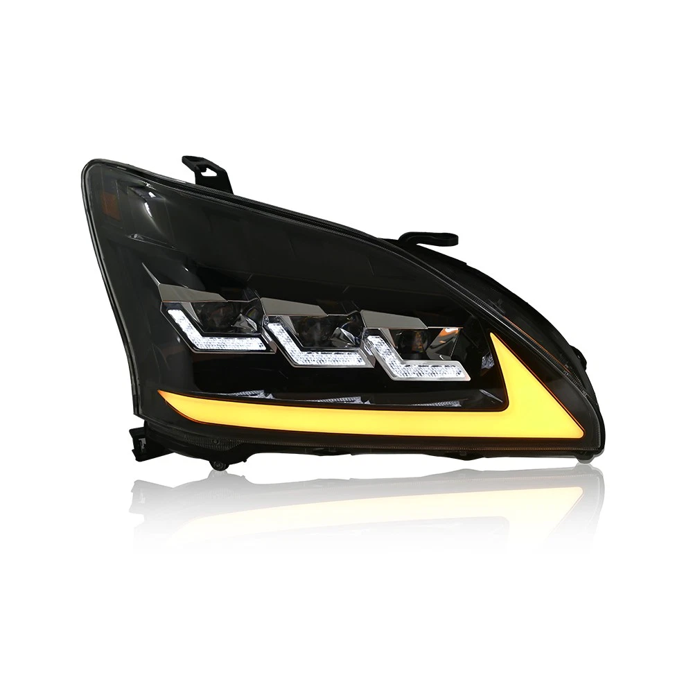 Full LED Headlight For 2004-2009 Lexus RX330 350 400h w/ Sequential Turn Signal
