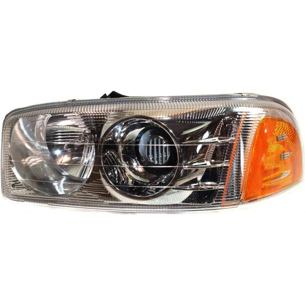 For GMC Sierra 1500 2001-2006 Headlight Assembly Driver Side | w/ Denali Halogen