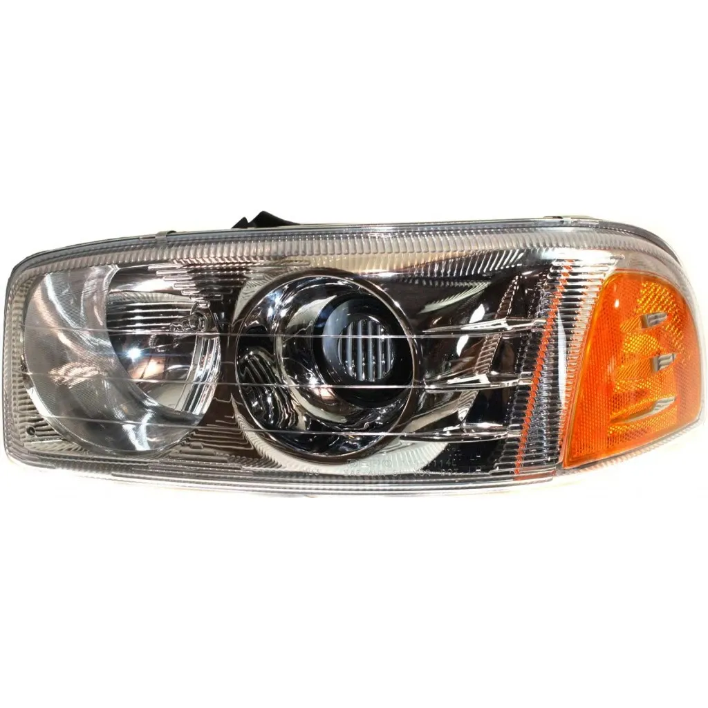 For GMC Sierra 1500 2001-2006 Headlight Assembly Driver Side | w/ Denali Halogen