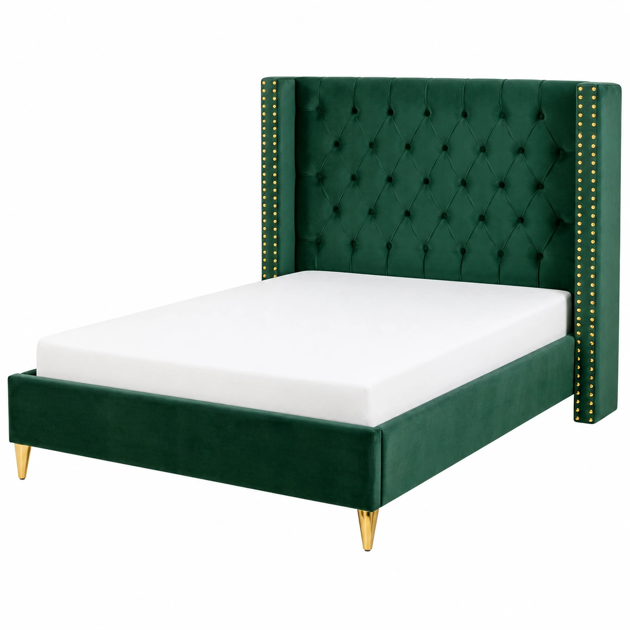 Cama Chester Verde Esmeralda