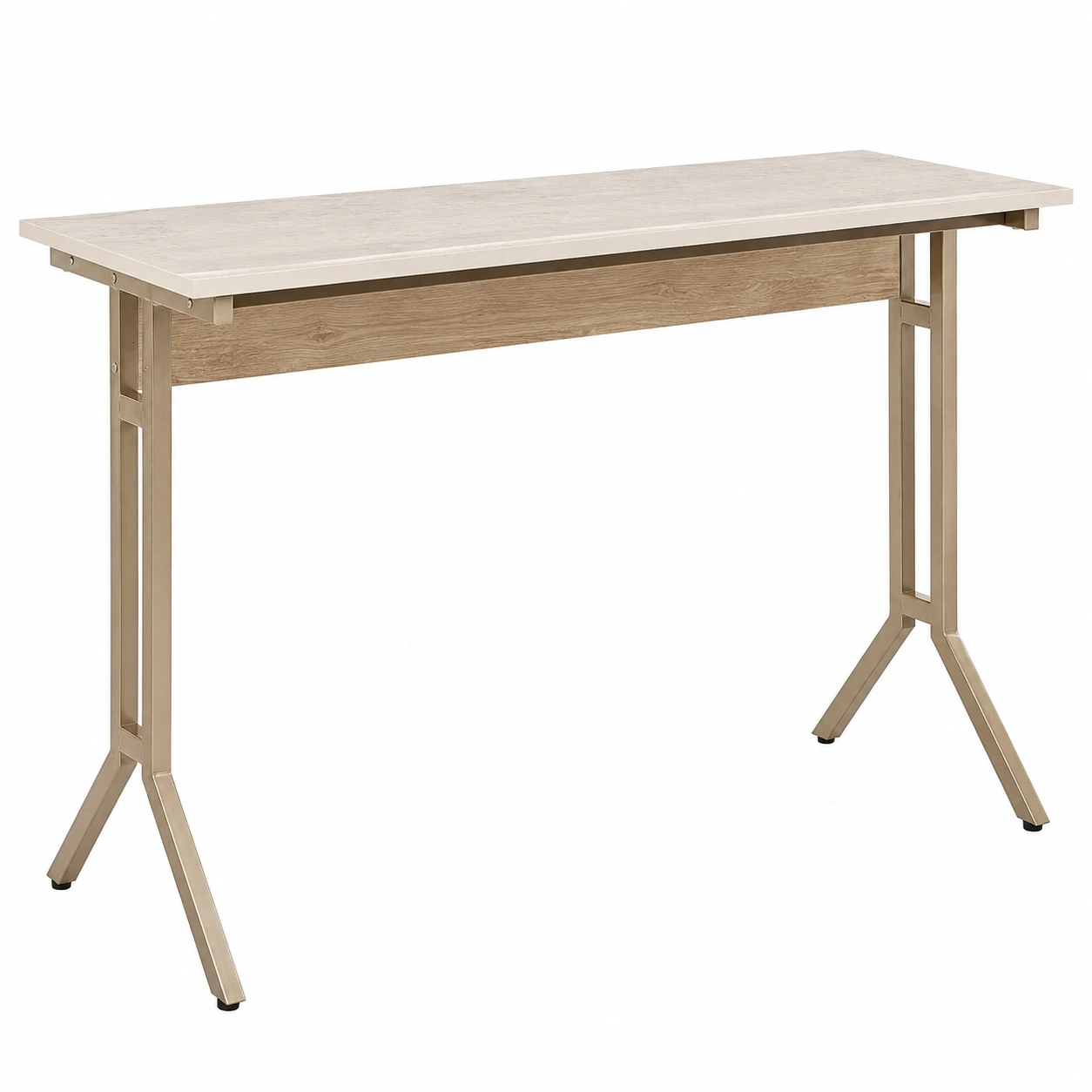 Escritorio Moderno Beige y Roble