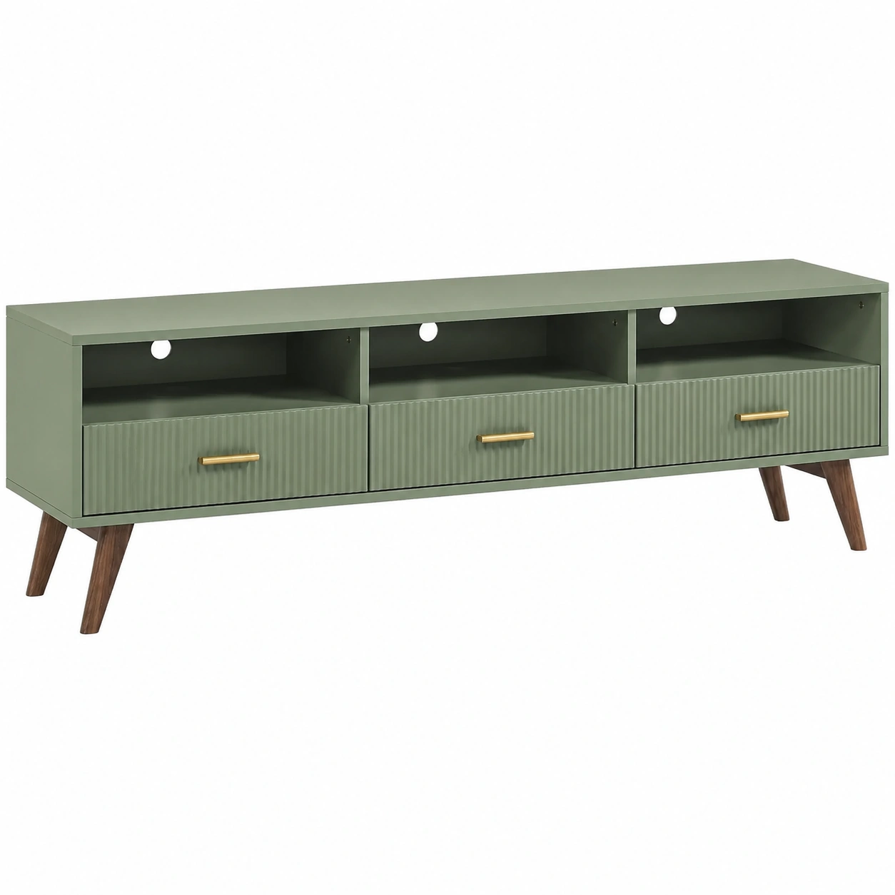 Mueble TV Verde Salvia