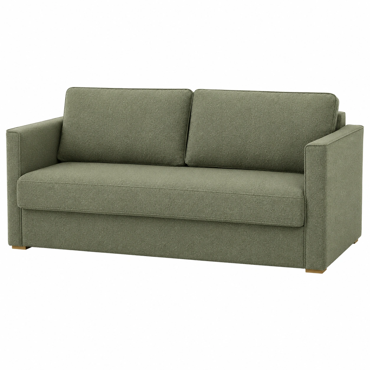 Sofa Verde Salvia Moderno-greenvelora