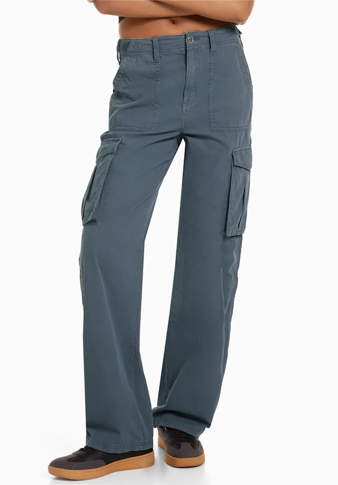 Adjustable Straight Fit Cargo Pants (Buy 2 Free Shipping)-Pink Laura