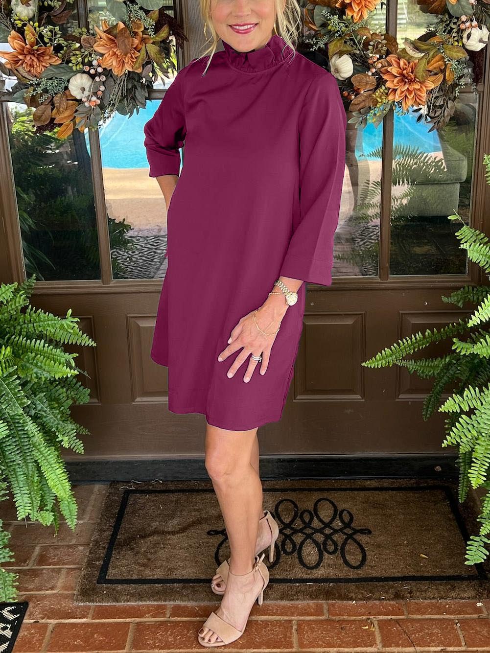 High Neck Bow Dress