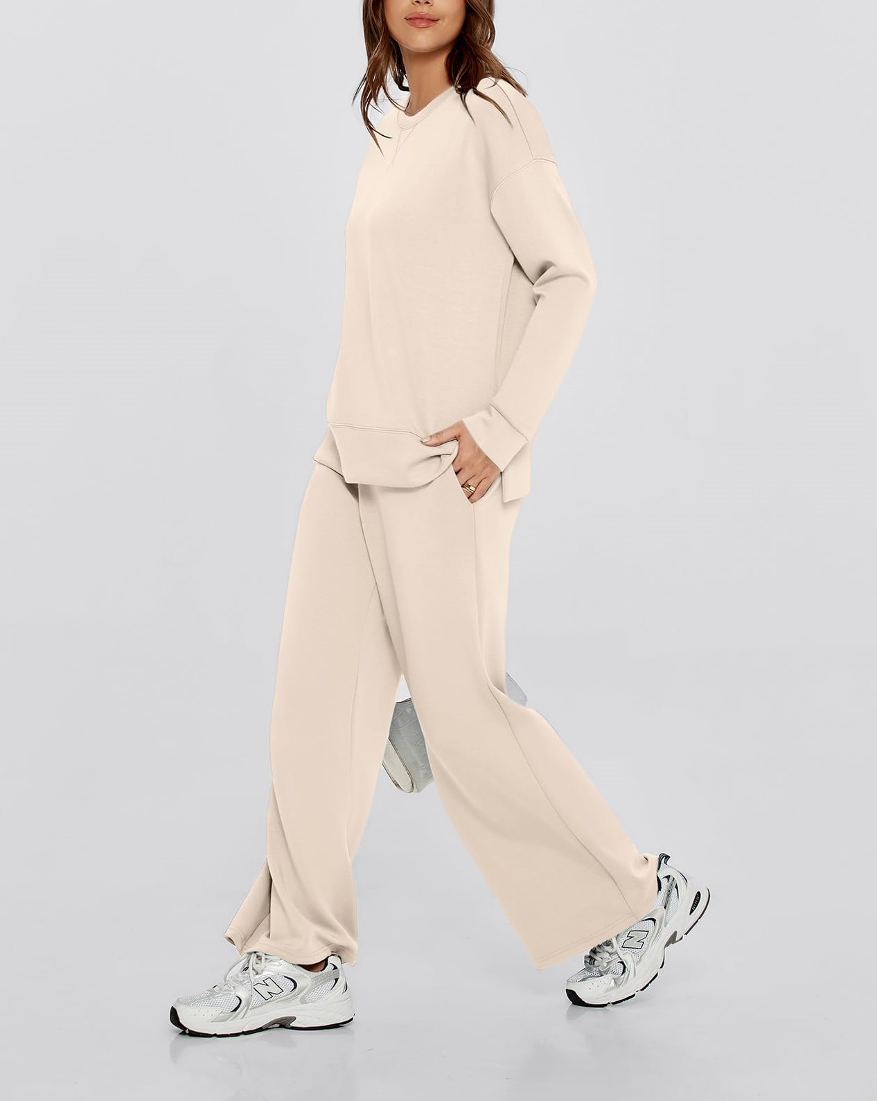 Women’s Casual Sweatsuits Tracksuit Sets with Pockets
