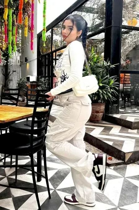 Adjustable Straight Fit Cargo Pants (Buy 2 Free Shipping)-Pink Laura