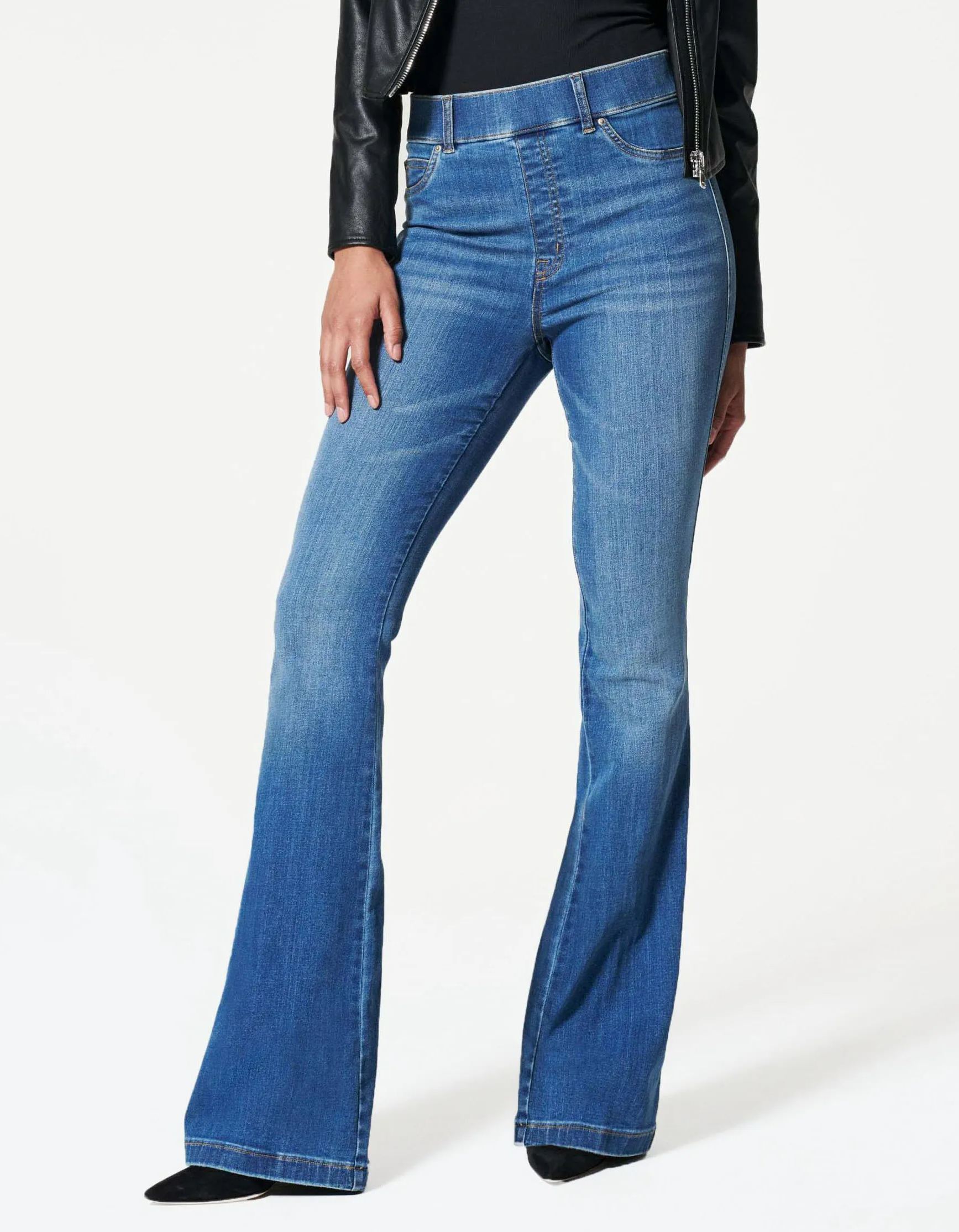 New Fitted Vintage Flared Jeans (Buy 2 Free Shipping)-Pink Laura