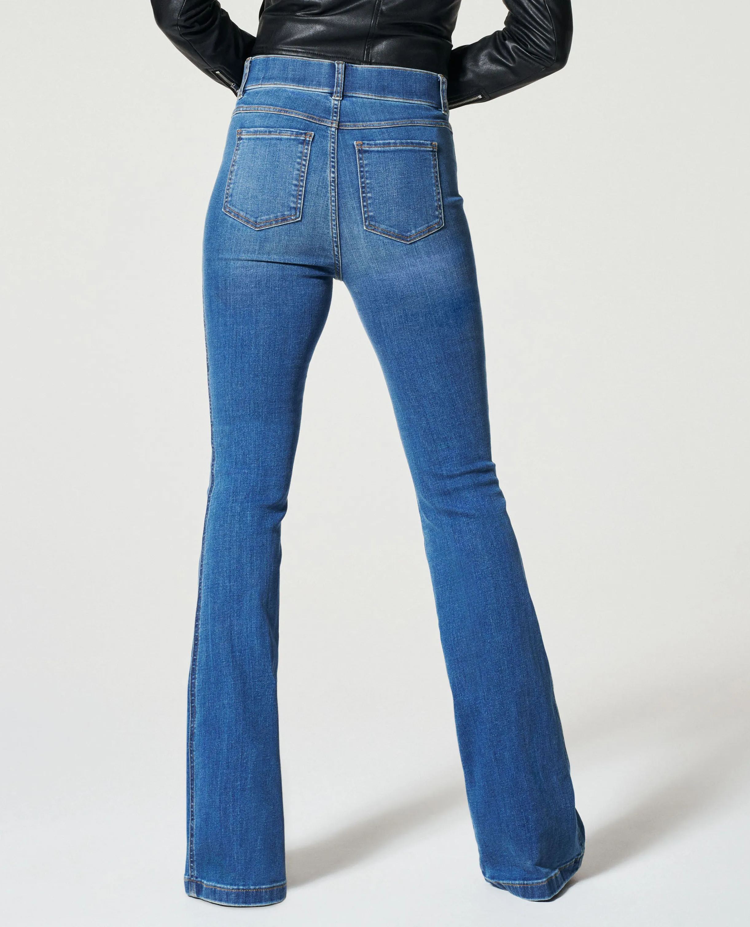 New Fitted Vintage Flared Jeans (Buy 2 Free Shipping)-Pink Laura