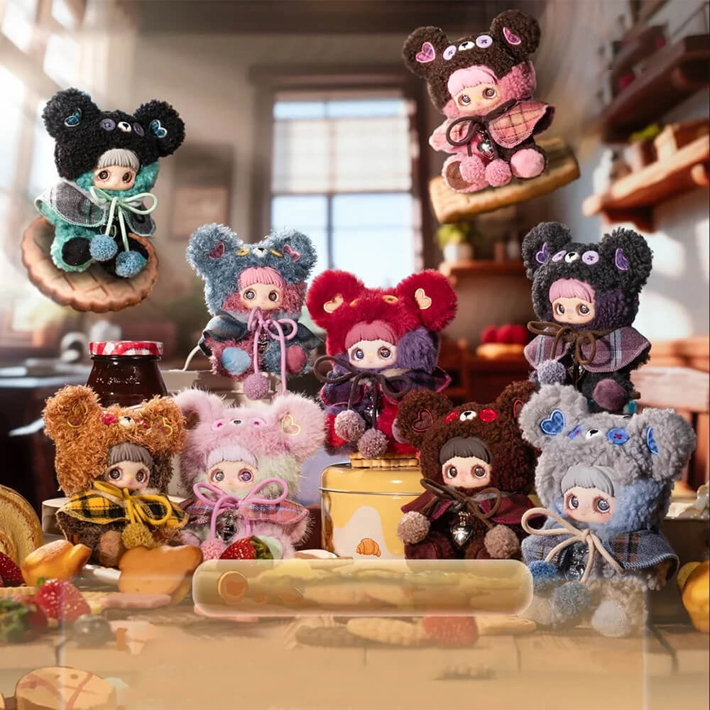 MayMei Tiny Bear Cookie Series Plush Blind Box