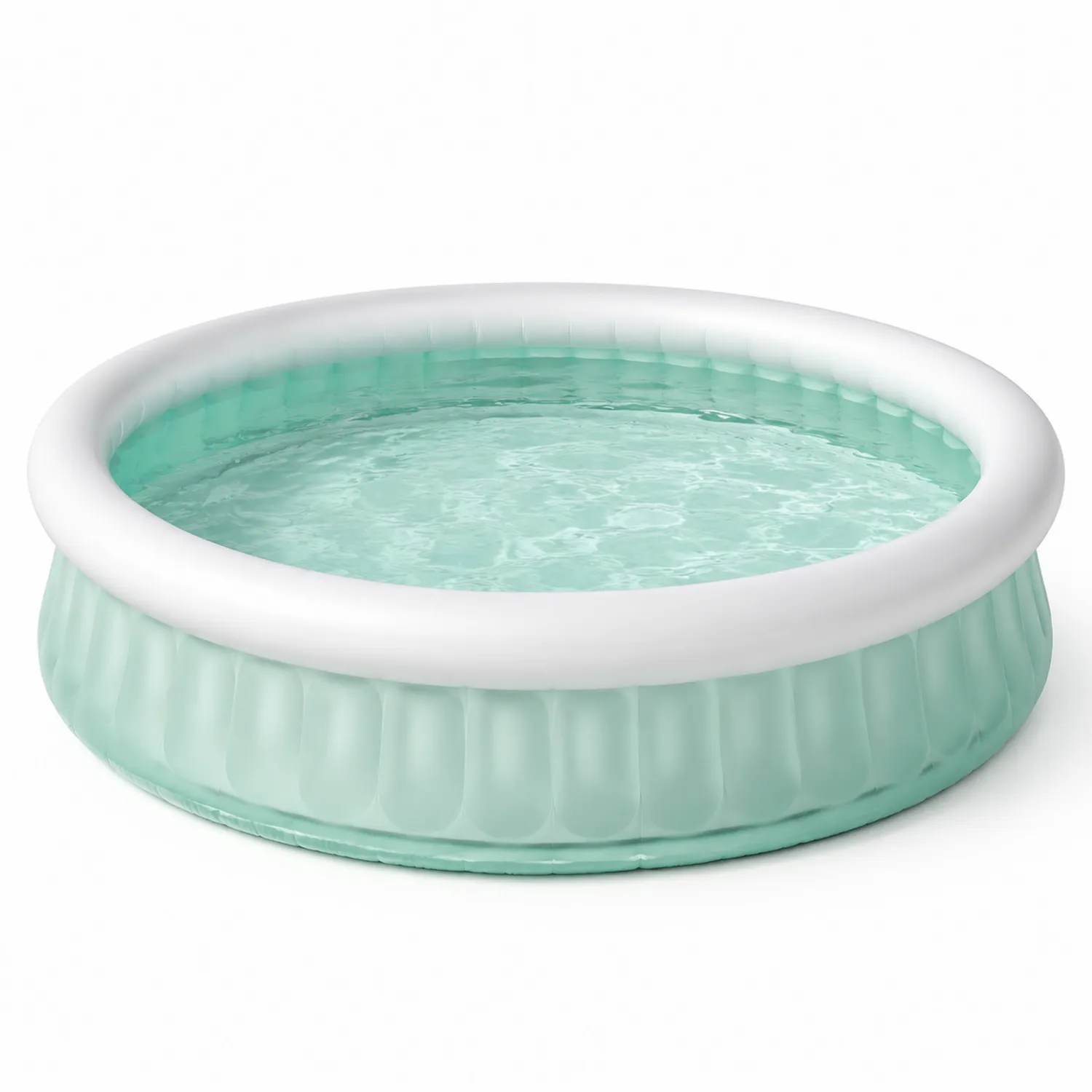 Piscina Hinchable Redonda de PVC Verde