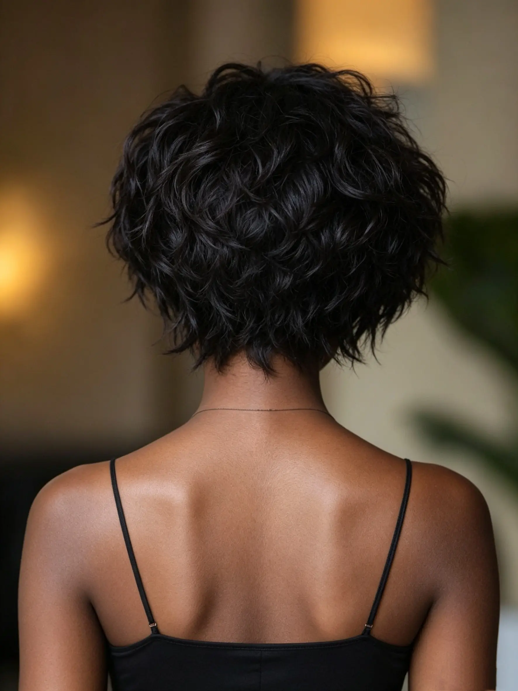 3 Seconds Wear Pixie Cut Wig Machine Made Short Curly Wig for Black Women