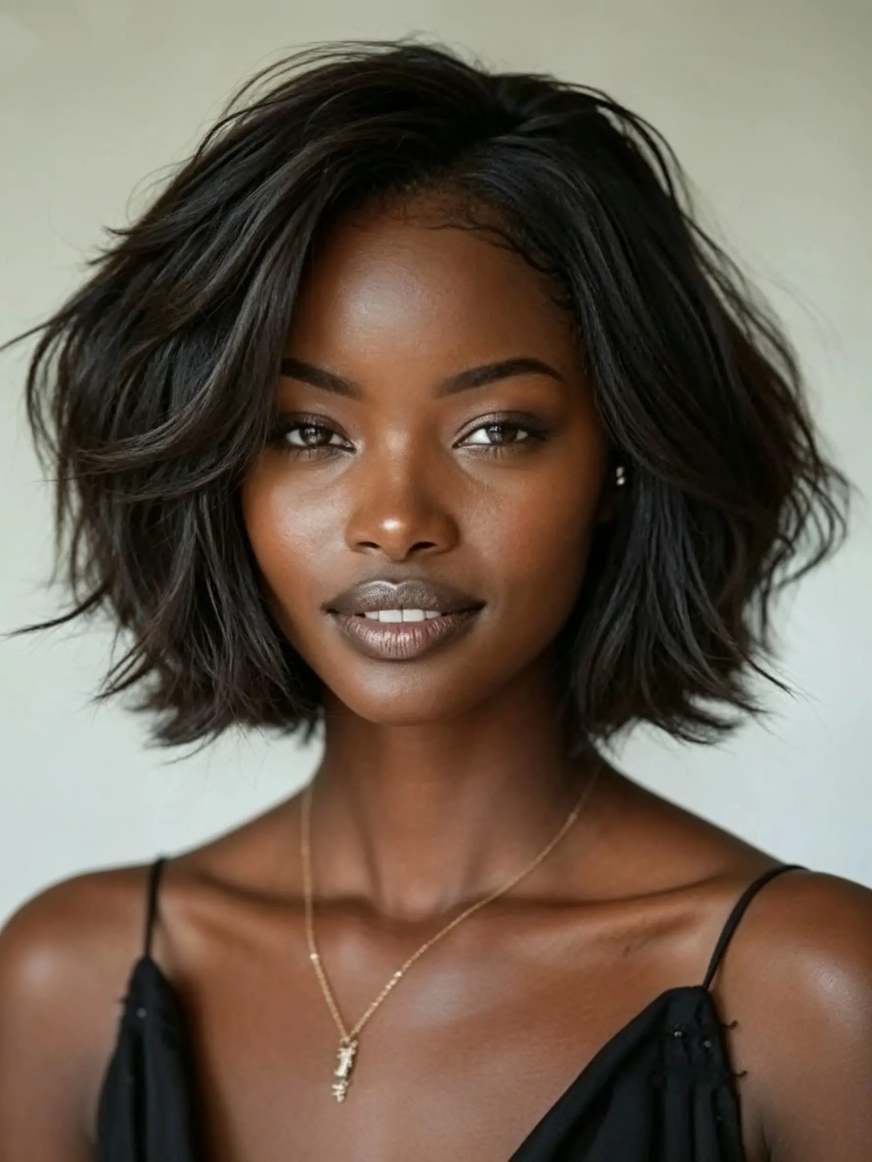 Glueless Bob Wigs Ready to Wear Black Bob Wig for Black Women