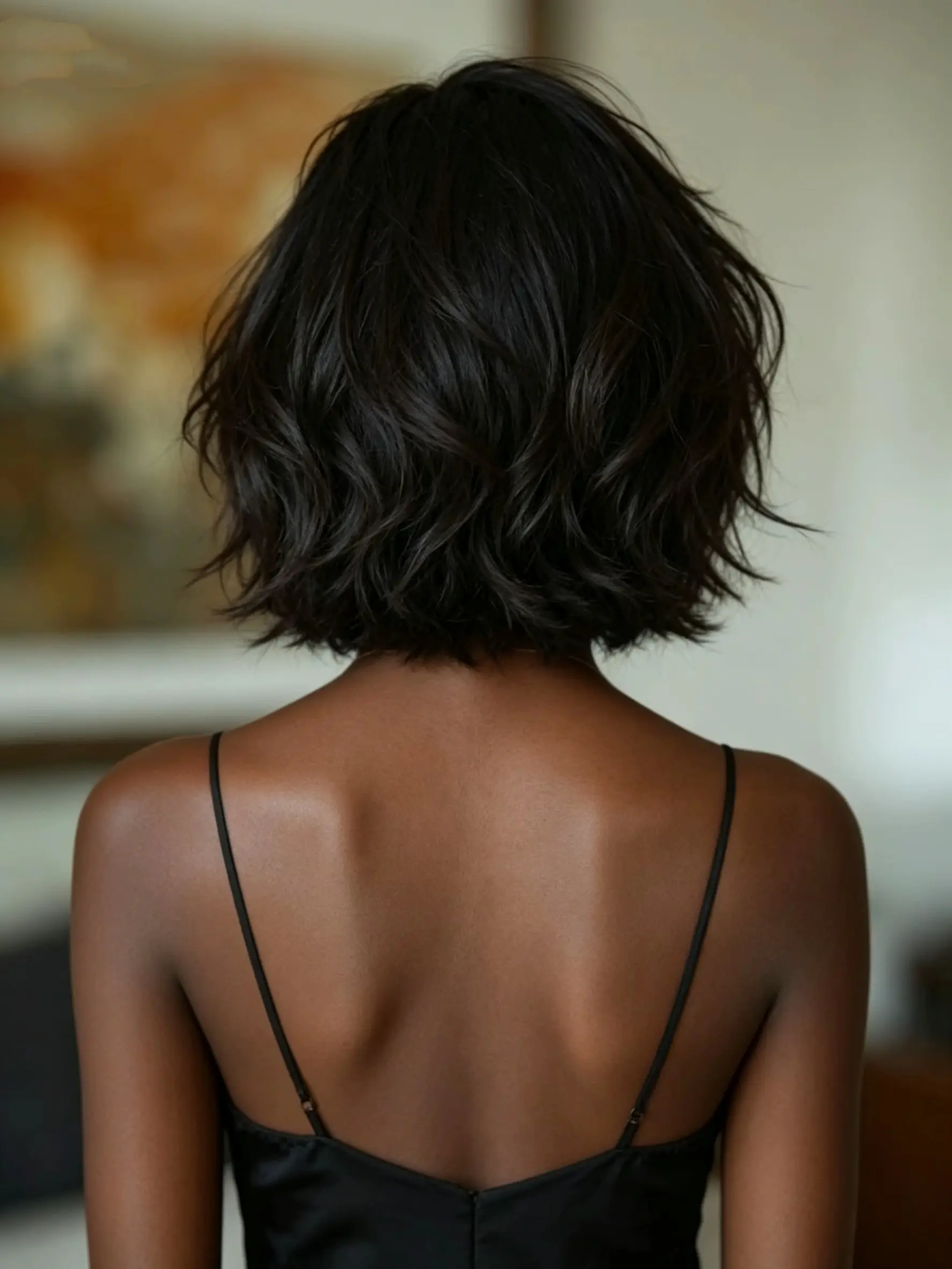 Glueless Bob Wigs Ready to Wear Black Bob Wig for Black Women