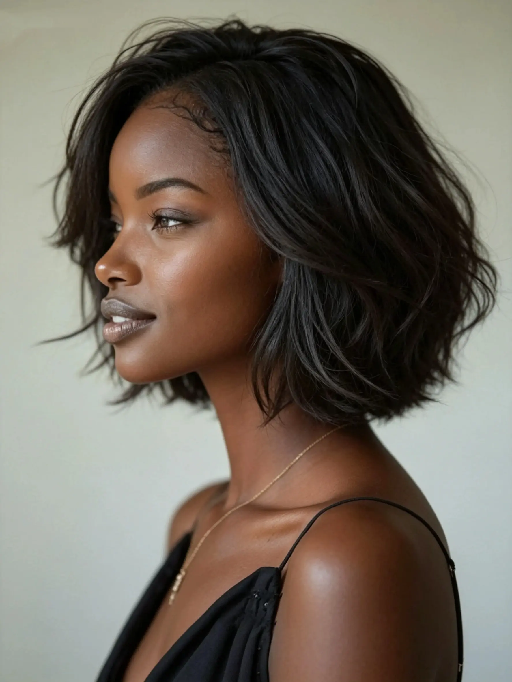 Glueless Bob Wigs Ready to Wear Black Bob Wig for Black Women