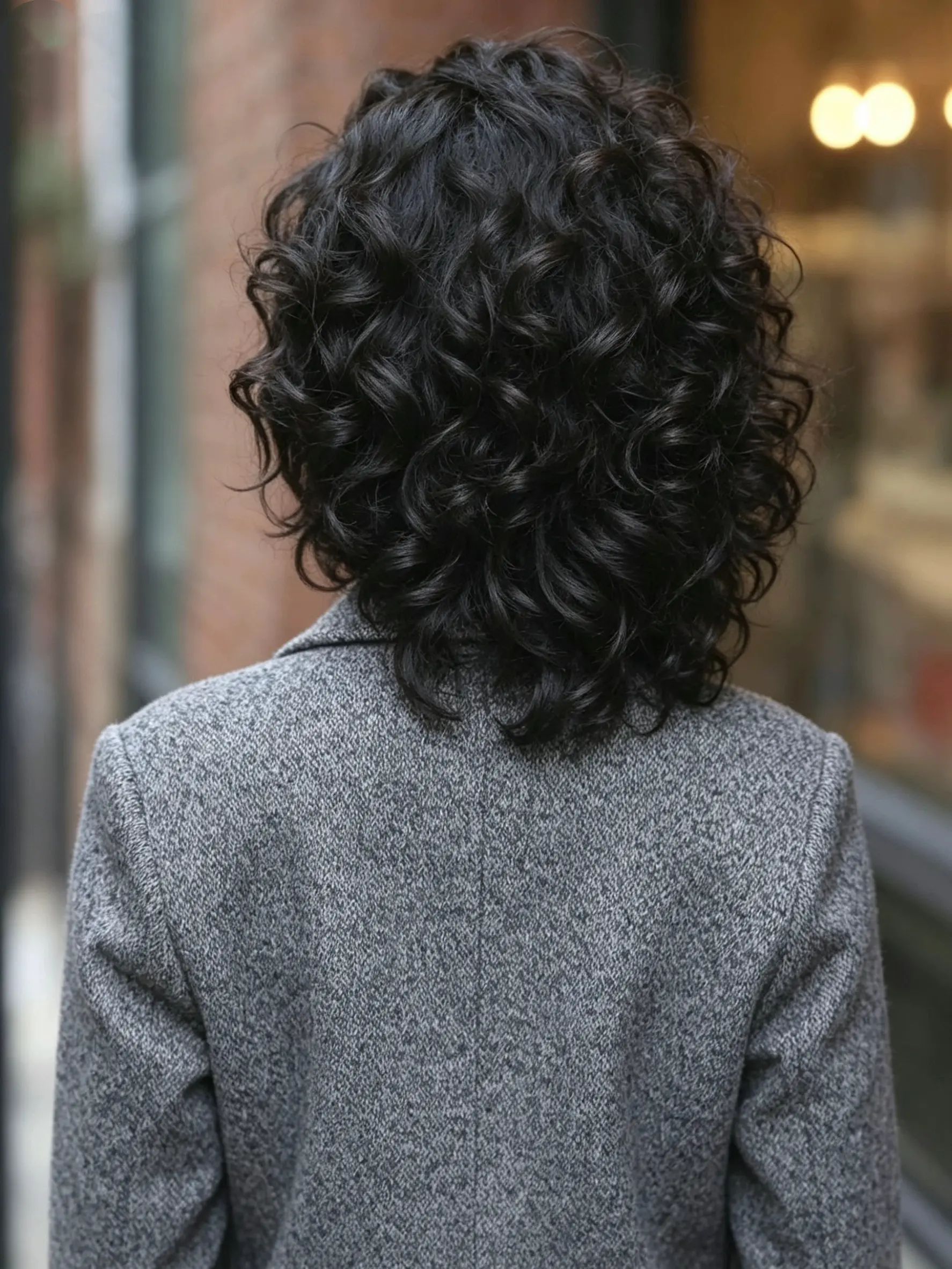 Glueless Curly Short Wave Easy to Wear Wig for Black Women